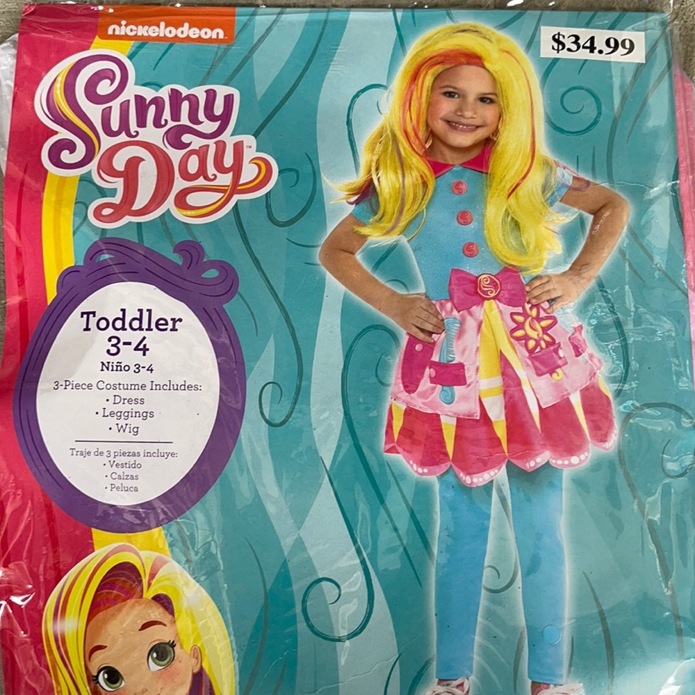 Nickelodeon Sunny Day Children’s Costume! New!